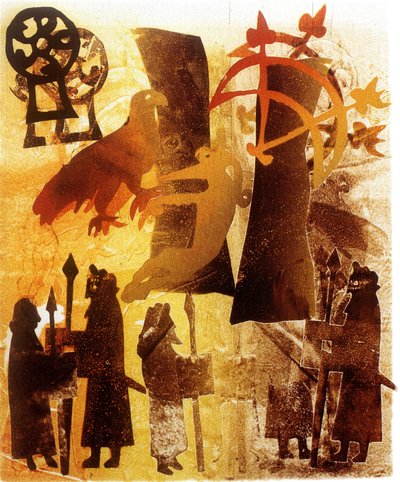 Watchstone and Symbols by Gloria Wallington